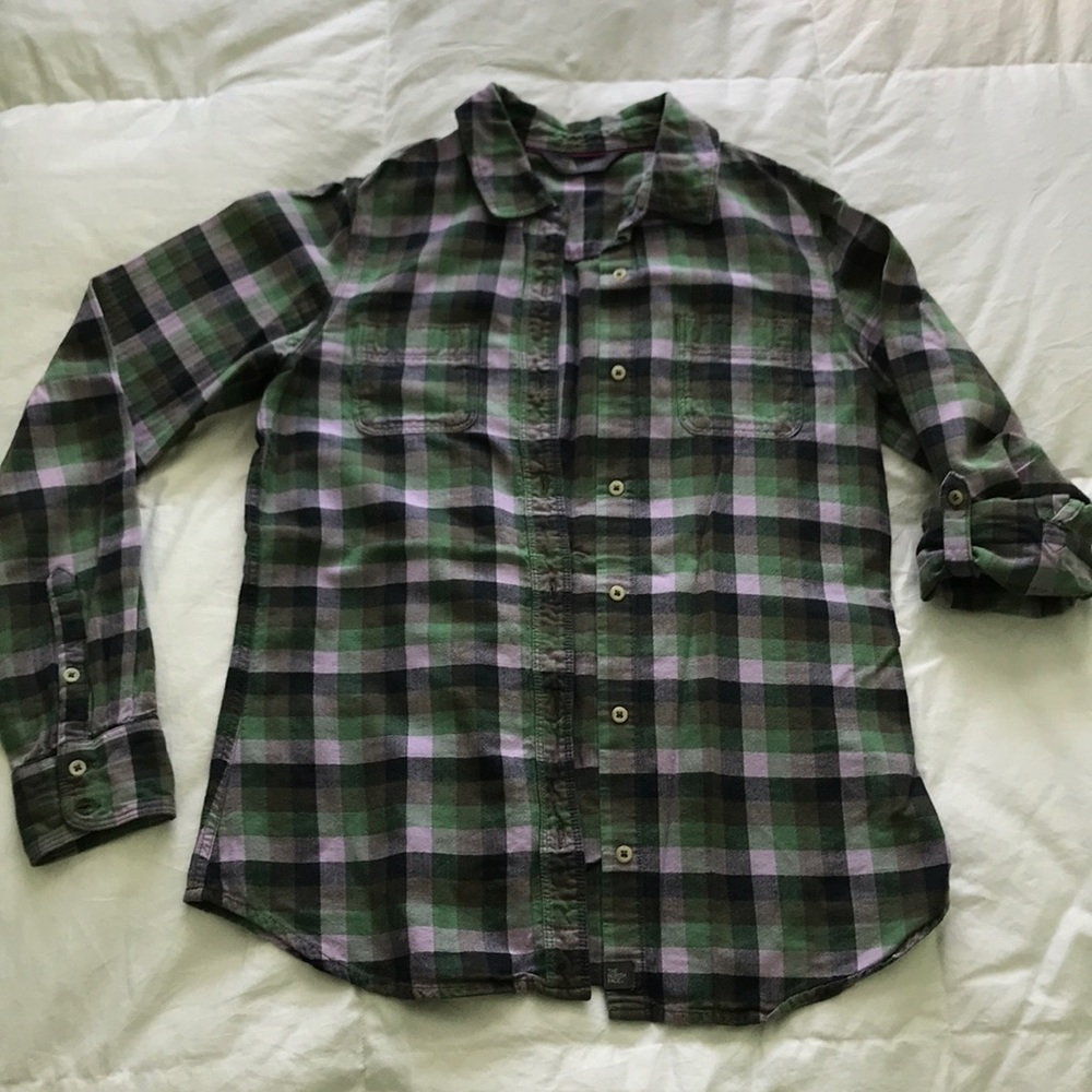 Cotton flannel shirt